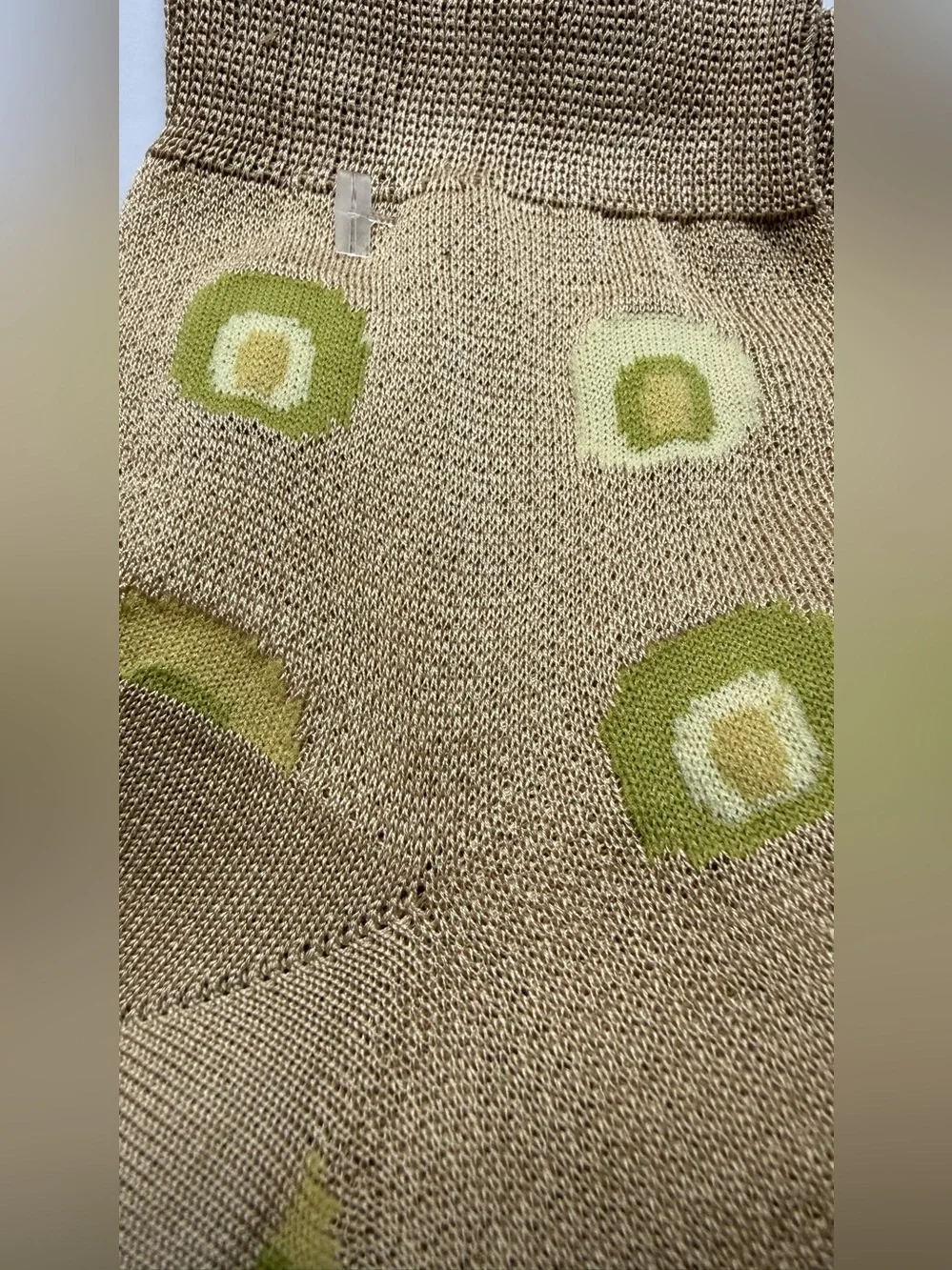 Maria La Rosa Silky Beige Socks New